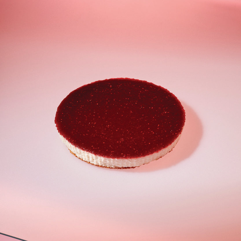 Frambozen & Aardbei Cheesecake voor 6 personen
