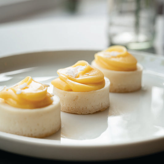 Kokos & Citroen Taart Petit Four