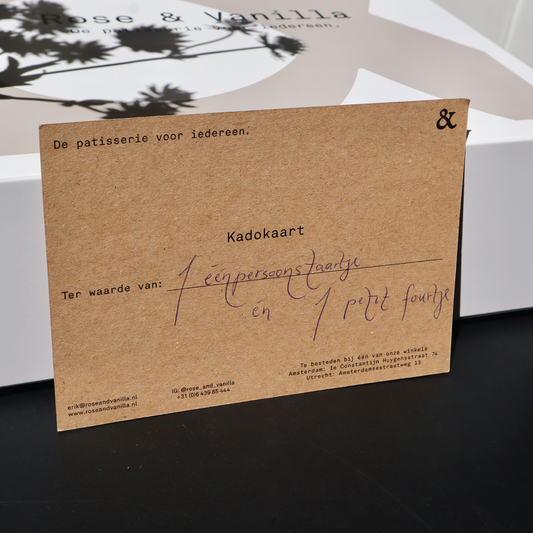 Fysieke Cadeaubon